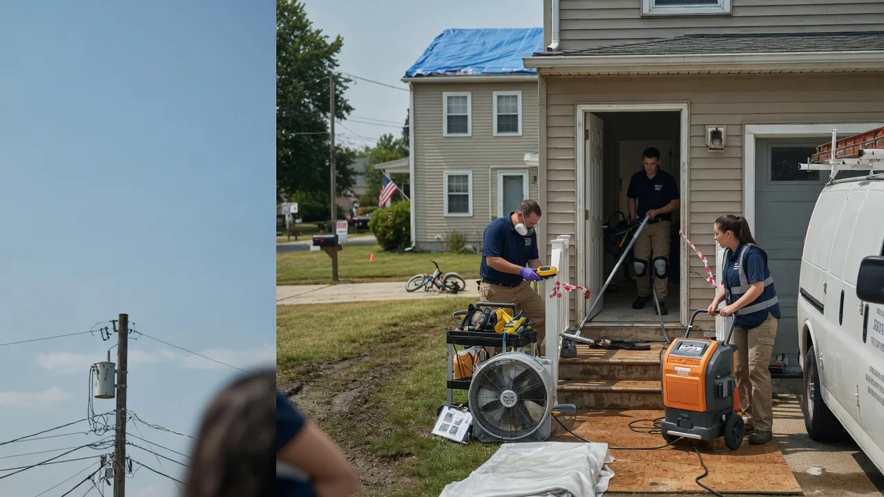 Water Damage Repair in Arcadia, IN near me